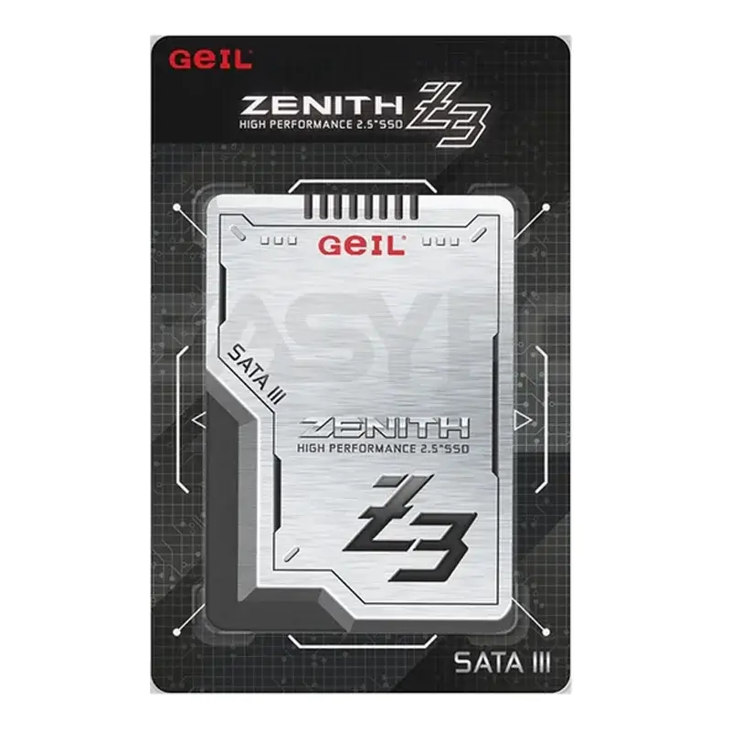تصویر جعبه اس‌اس‌دی GEIL-ZENITH Z3 ظرفیت 128 گیگابایت