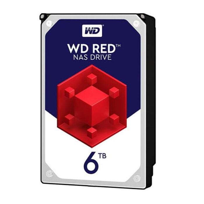 تصویر هارد اینترنال وسترن دیجیتال RED Plus 6tb