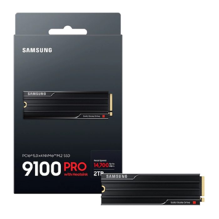 حافظه اس اس دی سامسونگ HEATSINK PRO 9100  M.2 ظرفیت 2 ترابایت