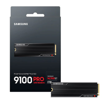حافظه اس اس دی سامسونگ HEATSINK PRO 9100  M.2 ظرفیت 1 ترابایت