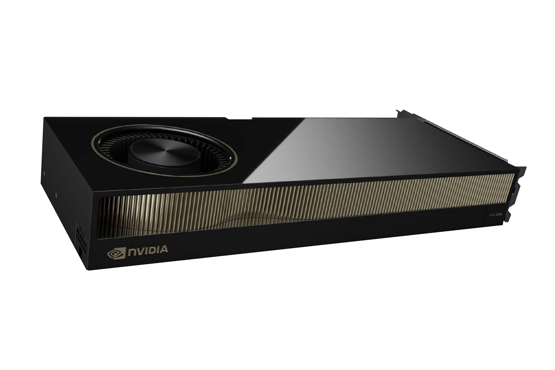 نمای نزدیک کارت گرافیک RTX 5880 Ada با 48GB حافظه GDDR6 و معماری Ada Lovelace