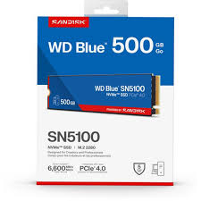 اس‌اس‌دی ‌وسترن دیجیتال WD Blue مدل SN5100 ظرفیت 500 گیگابایت