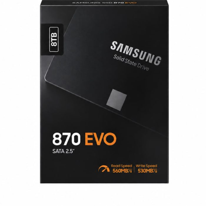حافظه اس‌اس‌دی سامسونگ EVO 870 ظرفیت 8 ترابایت