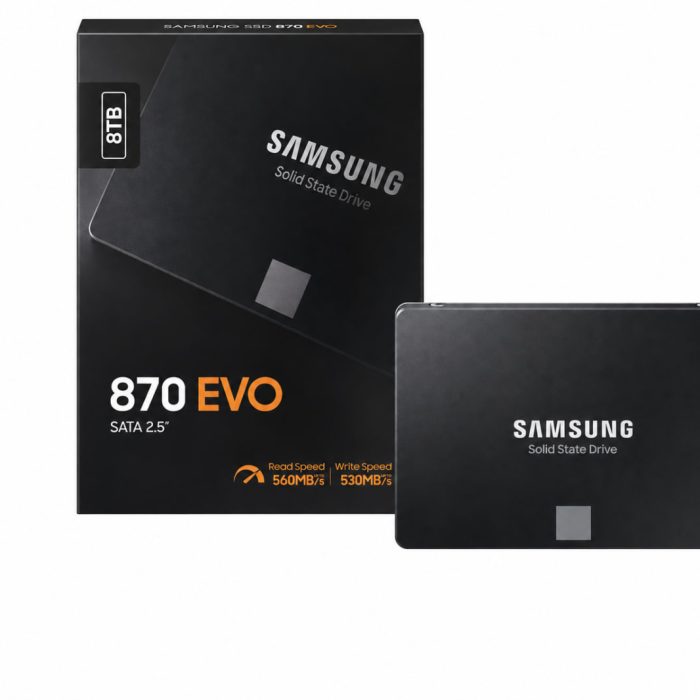 حافظه اس‌اس‌دی سامسونگ EVO 870 ظرفیت 8 ترابایت